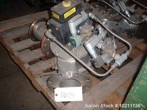 Used-Young Diverter Valve, Size 5, Model VT.Includes Keystone pneumatic actuators.