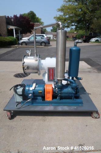 Used Cornell Machine Company Model D-16 Stainless Steel Versator – Deaeration & Defoaming System