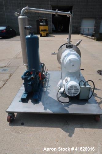 Used Cornell Machine Company Model D-16 Stainless Steel Versator – Deaeration & Defoaming System
