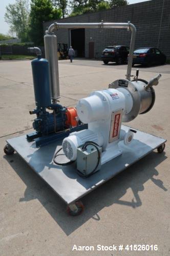 Used Cornell Machine Company Model D-16 Stainless Steel Versator – Deaeration & Defoaming System