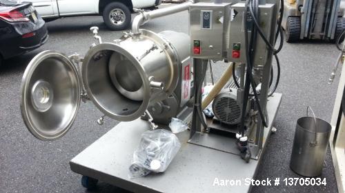 Used Cornell Versator, Model #D-16, 316 Sanitary Stainless Steel