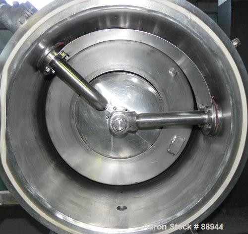 Used- Cornell Versator, Model D-16, 316 Stainless Steel. 16" Diameter disc, rated 1200-4000 rpm, 1-20 gallons per minute. Cl...
