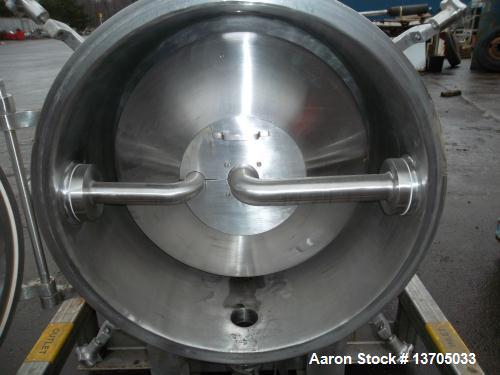 Used Cornell Model #D-26 Versator. Type 316 Polished Sanitary Stainless Steel. Sanitary Connections, Quick opening hinged style door, driven by 25 Hp., 3/60/ 460 volt, 3560 RPM Motor, mounted on stai...