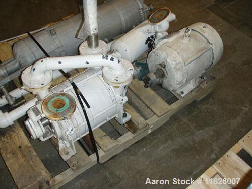 Used- Cornell Versator D16. 10 hp, 3/60/230-460 volt motor. Comes with a Sihi vacuum pump with 7.5 hp motor.