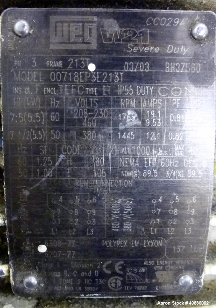 Used Stainless Steel Cornell Versator, Model D16