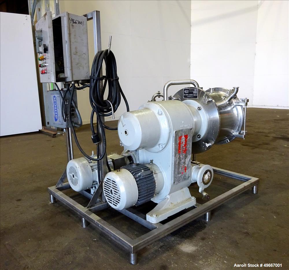 Used Cornell Versator Model D16 Stainless Steel