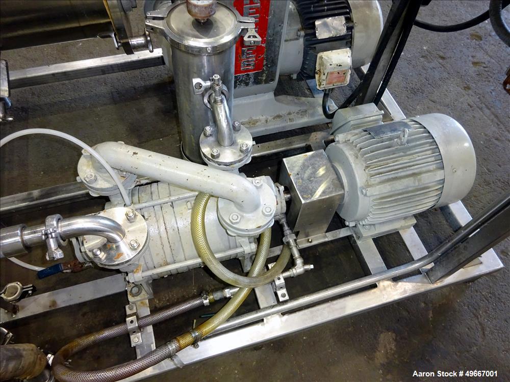 Used Cornell Versator Model D16 Stainless Steel