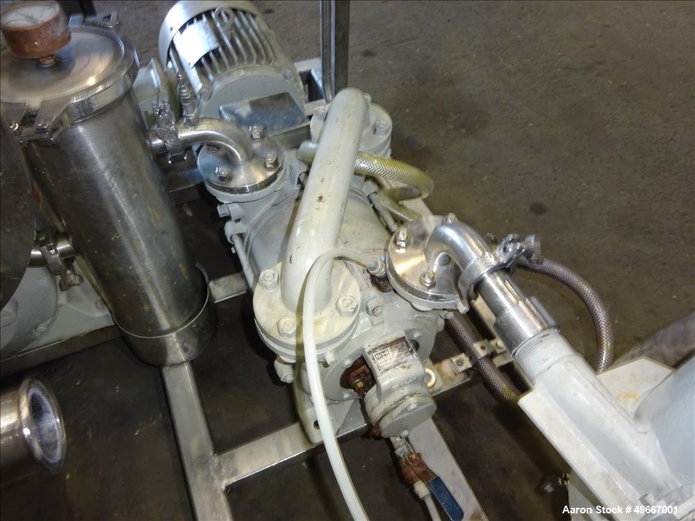 Used Cornell Versator Model D16 Stainless Steel