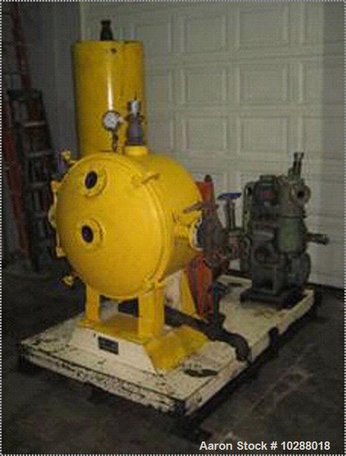 Used-Cornell Versator Model D26 System.Stainless steel contact parts; 25 hp XP motor, belt driven, 230/460 voltage.Complete ...