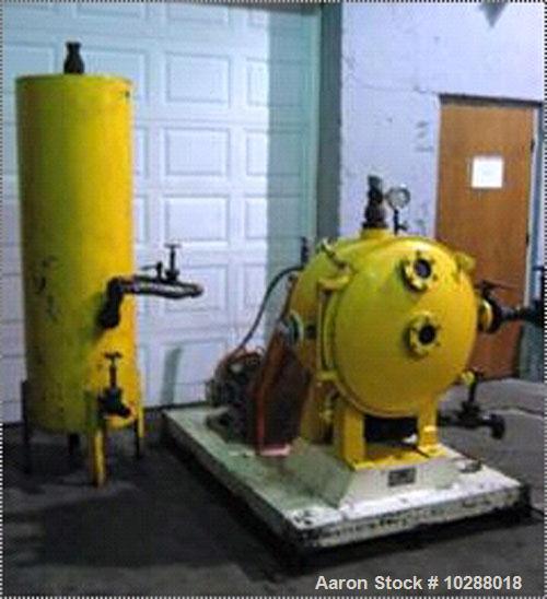 Used-Cornell Versator Model D26 System.Stainless steel contact parts; 25 hp XP motor, belt driven, 230/460 voltage.Complete ...