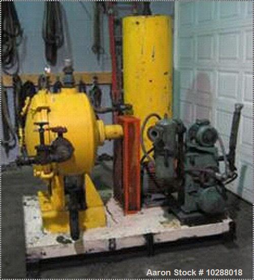 Used-Cornell Versator Model D26 System.Stainless steel contact parts; 25 hp XP motor, belt driven, 230/460 voltage.Complete ...