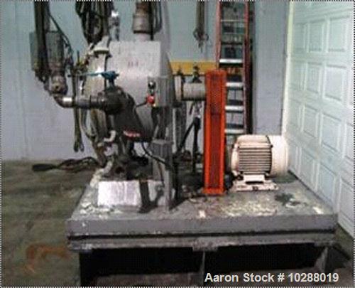 Used Cornell Versator Model D26 SN-9187, stainless steel with vacuum pump. Stainless steel contact parts. Front hinged cover with sight glass.25 hp XP tagged motor, V-belt driven with belt guard, 230...