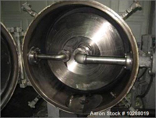 Used Cornell Versator Model D26 SN-9187, stainless steel with vacuum pump. Stainless steel contact parts. Front hinged cover with sight glass.25 hp XP tagged motor, V-belt driven with belt guard, 230...