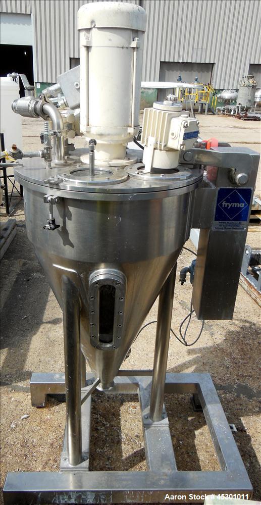 Used Stainless Steel Fryma Vacuum Deaerator, Model VE II