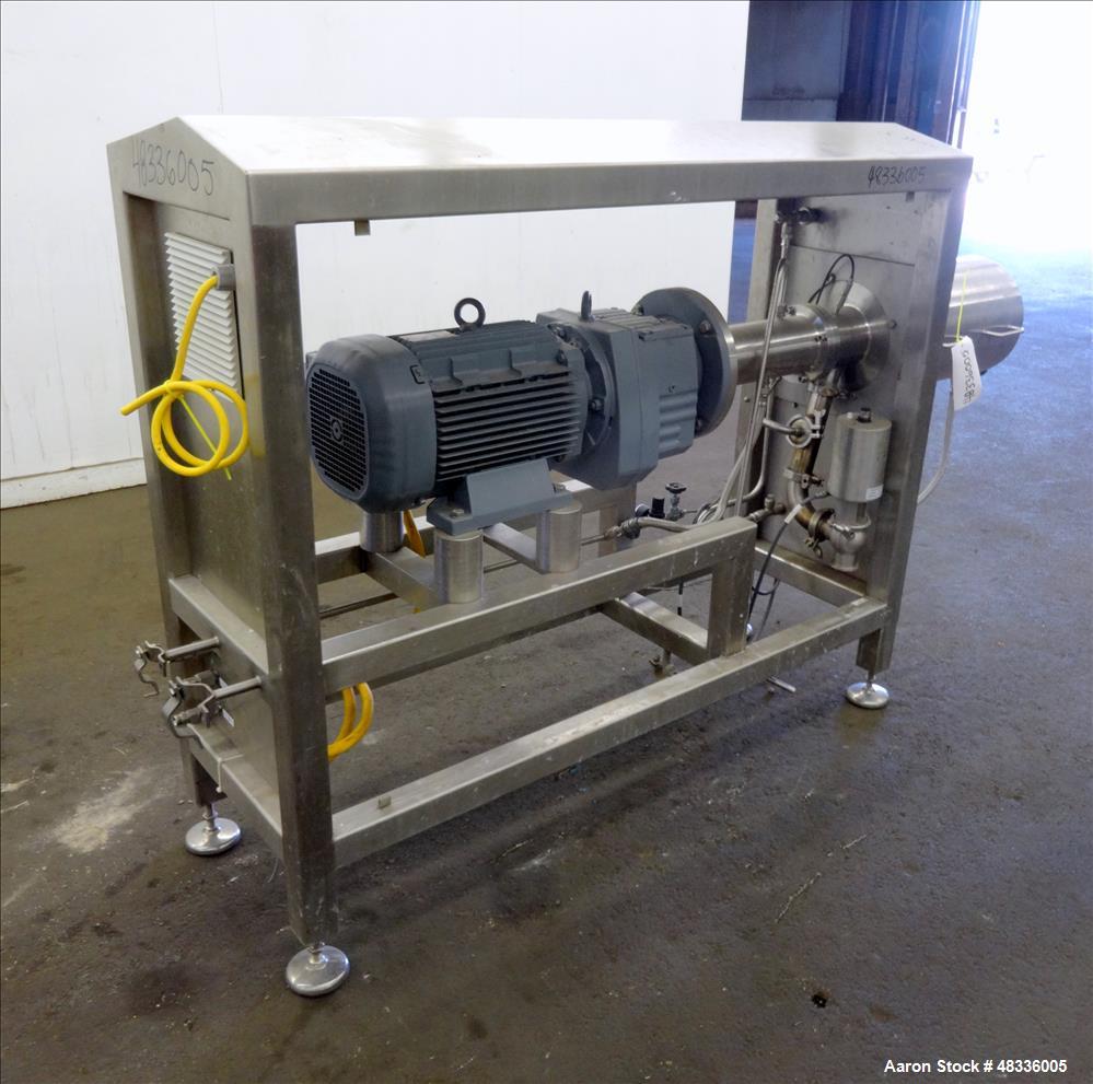 Used- Tanis Food Tech Rotoplus Continuous Aerator, Model RP3000