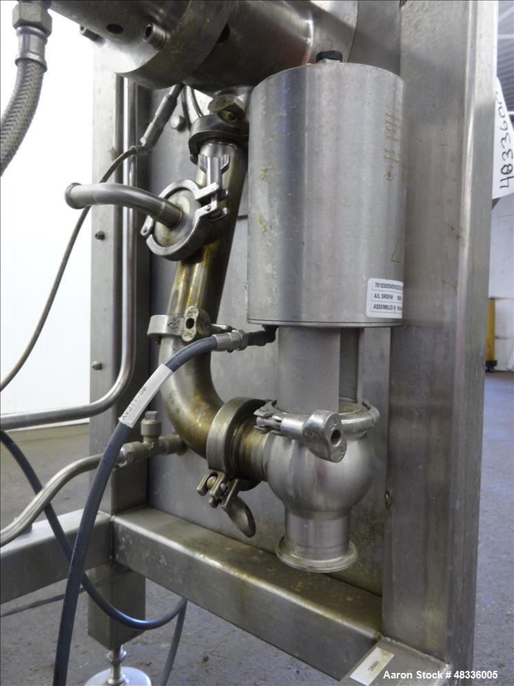 Used Tanis Food Tech Rotoplus Continuous Aerator, Model RP3000, 316 S