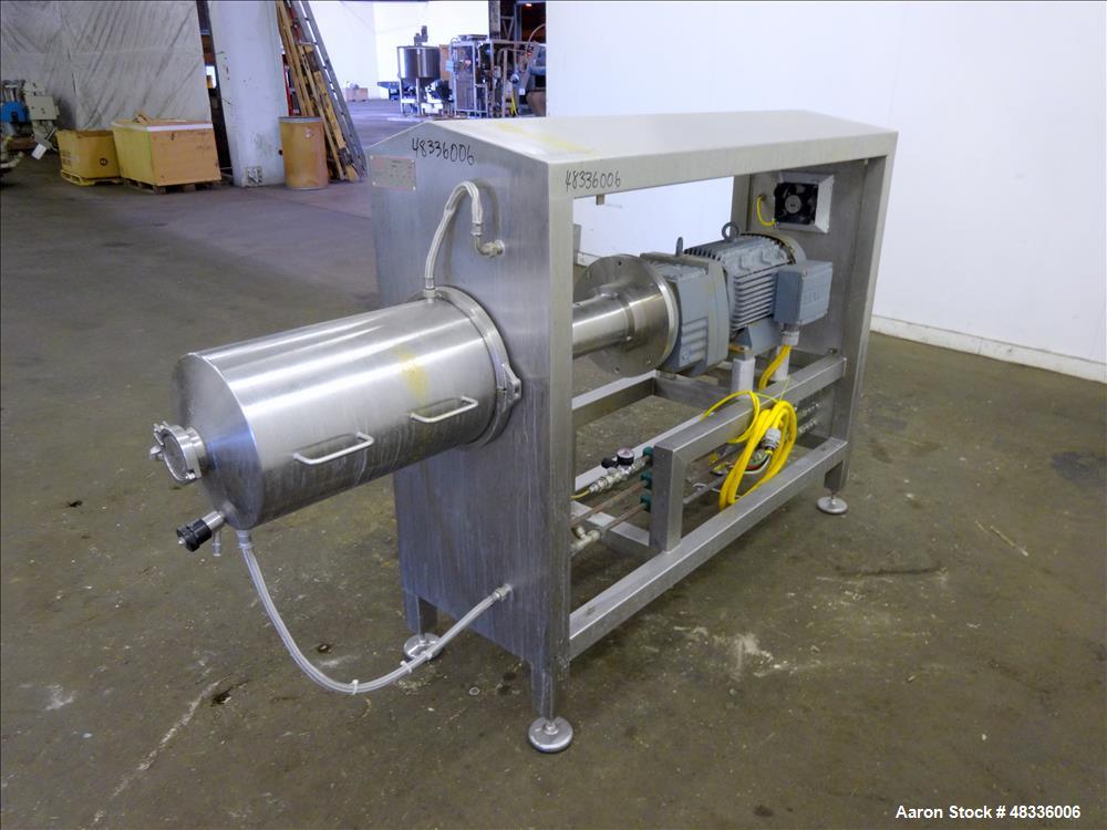 Used Tanis Food Tech Rotoplus Continuous Aerator, Model RP3000