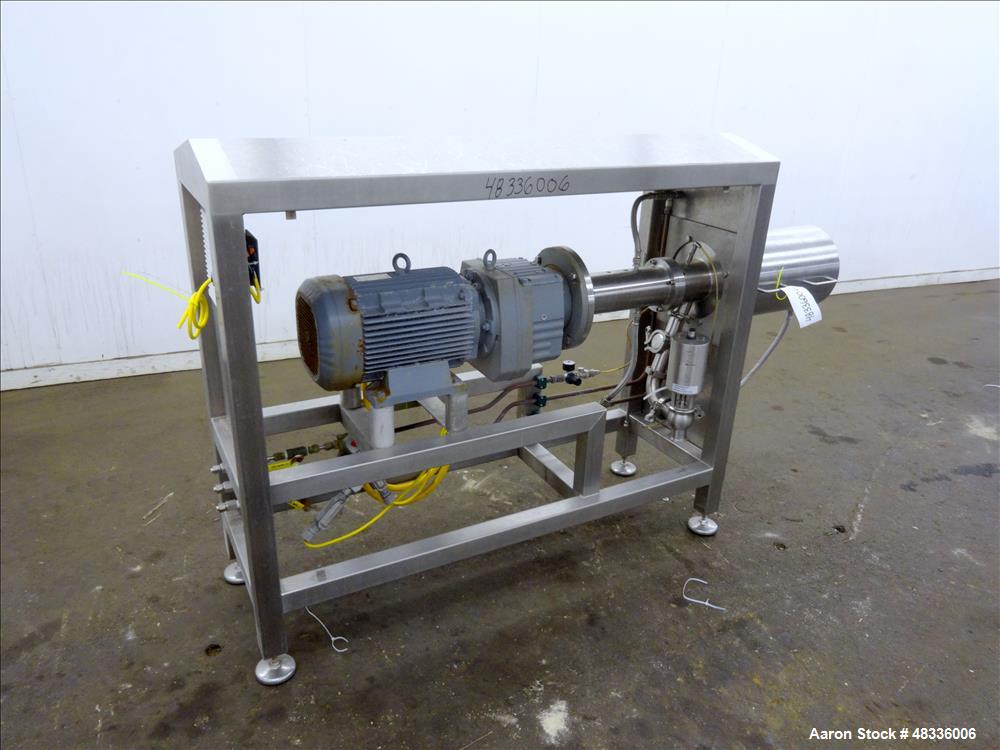 Used Tanis Food Tech Rotoplus Continuous Aerator, Model RP3000