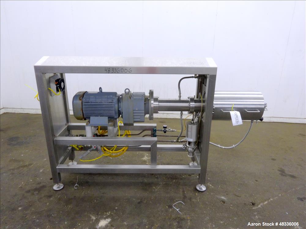 Used Tanis Food Tech Rotoplus Continuous Aerator, Model RP3000