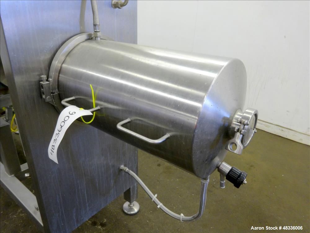 Used Tanis Food Tech Rotoplus Continuous Aerator, Model RP3000