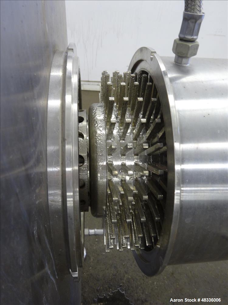 Used Tanis Food Tech Rotoplus Continuous Aerator, Model RP3000