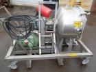 Used Cornell Model #D-26 Versator. Type 316 Polished Sanitary Stainless Steel. Sanitary Connections, Quick opening hinged style door, driven by 25 Hp., 3/60/ 460 volt, 3560 RPM Motor, mounted on stai...