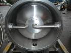 Used Cornell Model #D-26 Versator. Type 316 Polished Sanitary Stainless Steel. Sanitary Connections, Quick opening hinged style door, driven by 25 Hp., 3/60/ 460 volt, 3560 RPM Motor, mounted on stai...