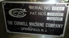 Used- Cornell Versator Model D16 Stainless Steel