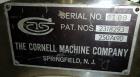 Used Cornell Versator Model D16 Stainless Steel