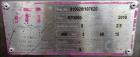Used Tanis Food Tech Rotoplus Continuous Aerator, Model RP3000