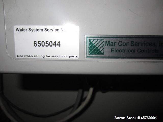 Unused- Mar Cor Vertical Reverse Osmosis System.