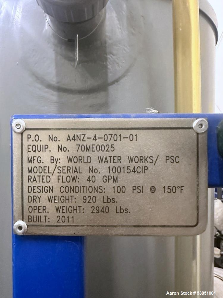 Unused World Water Works Reverse Osmosis System – Model 100154CIP