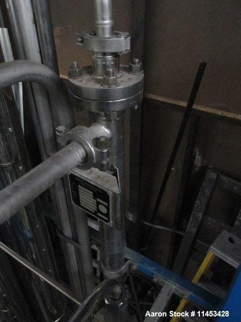 Used-One (1) used Finn Aqua pure steam generator, model 1500-S-1, single still with pump, shop order# 607002, serial# 38834,...