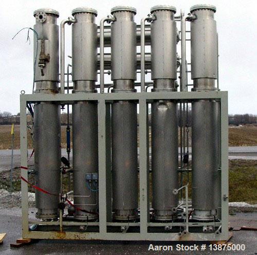 Unused-USED: Stilmas WFI water purification system consisting of the following equipment: (1) 1000 liter single wall stainless tank and (1) WFI water system, (1) clean steam generator.