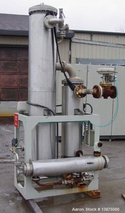 Unused-USED: Stilmas WFI water purification system consisting of the following equipment: (1) 1000 liter single wall stainless tank and (1) WFI water system, (1) clean steam generator.