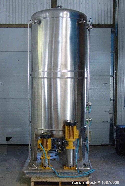 Unused-USED: Stilmas WFI water purification system consisting of the following equipment: (1) 1000 liter single wall stainless tank and (1) WFI water system, (1) clean steam generator.