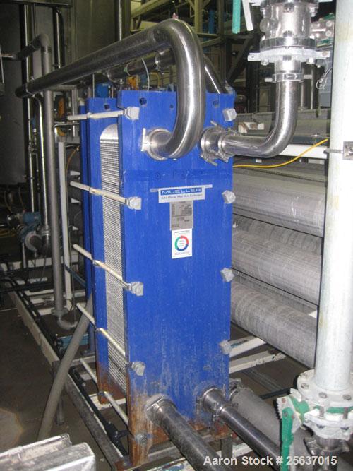 Used- Reverse Osmosis System.  Rated 500 to 800 GPM  Skid mounted. 