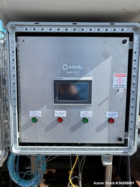 Used Amiad/Arkal 4" Spin Klin Galaxy Water Filtration System | Dual-Skid Disc Filter | 70 & 20 Micron | Built 2023