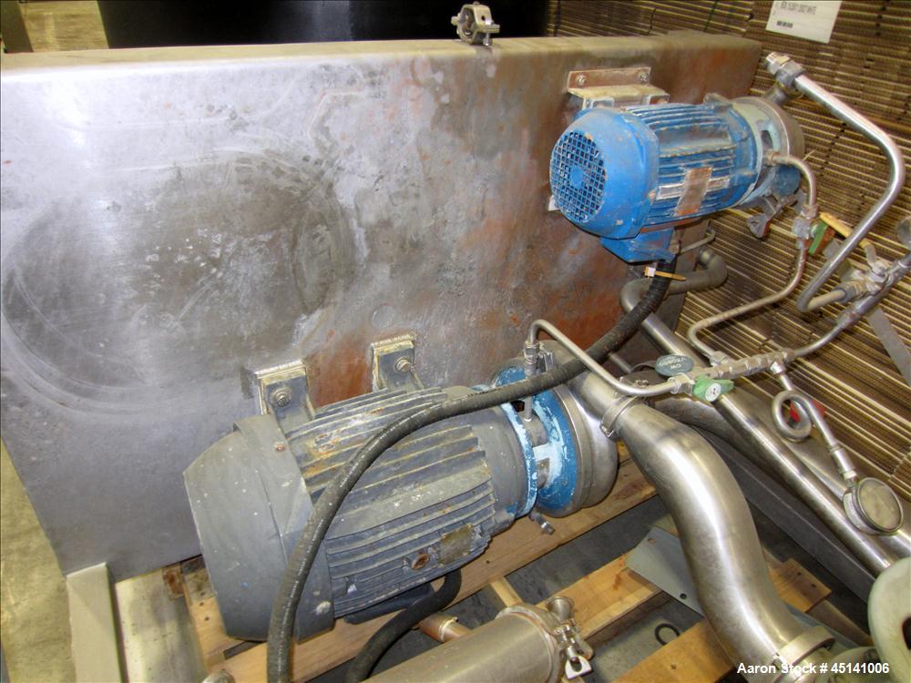 Used WHE Performance Separation Systems Filter – 20 HP, Stainless Steel, High-Speed Motor