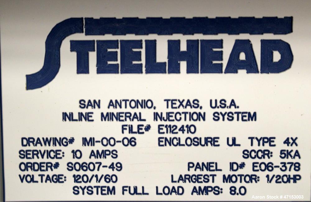Used Steelhead Inline Mineral Injection System