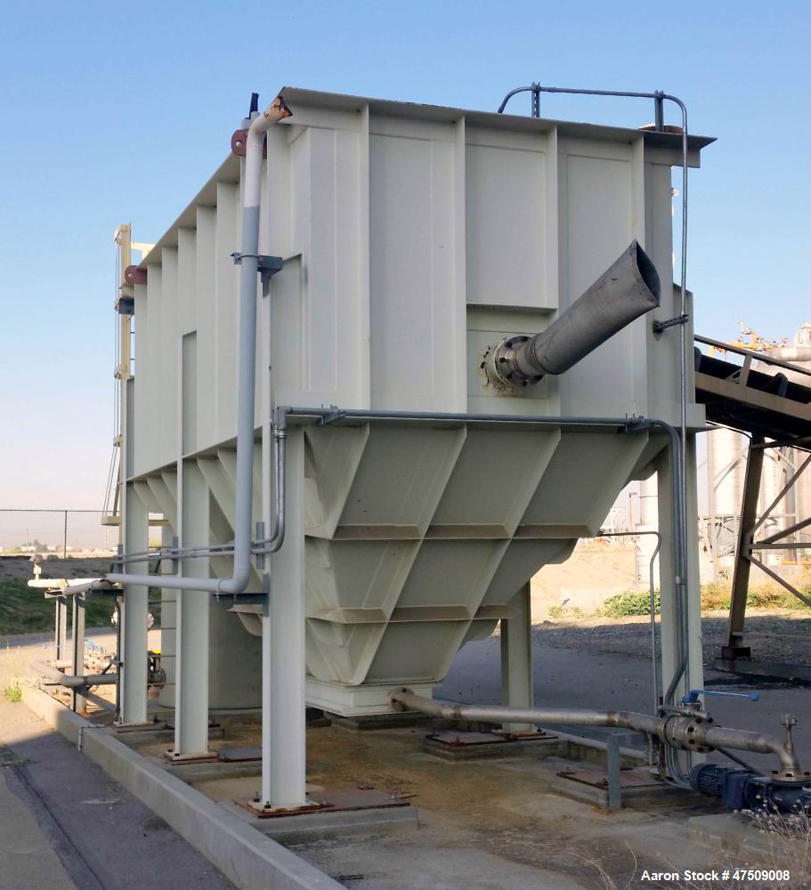 Used Lamella Plate Clarifier, used for settling