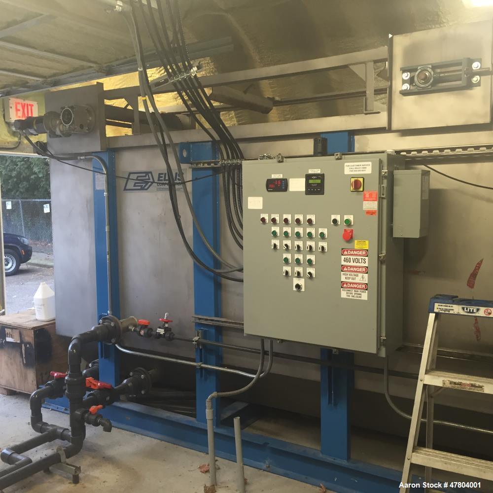 Used Ellis Dissolved Air Flotation (DAF)System, Model DAF-20. V bottom solids chamber, 304 SS. Ferris wheel type skimmer, complete with main tank. Chemical serpentine injection system with flow meter...