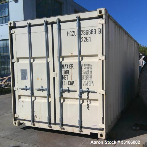 Unused Enaqua Containerized 2-Pass Reverse Osmosis System for Brackish Water