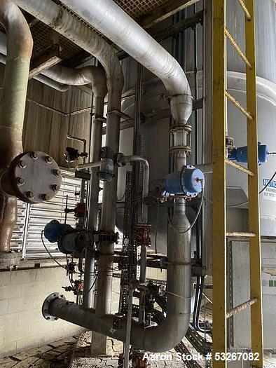 Used Tate Metalworks 2205 Duplex Stainless Steel Vertical Sand Filter – 4,000 Gallon, 100 PSI