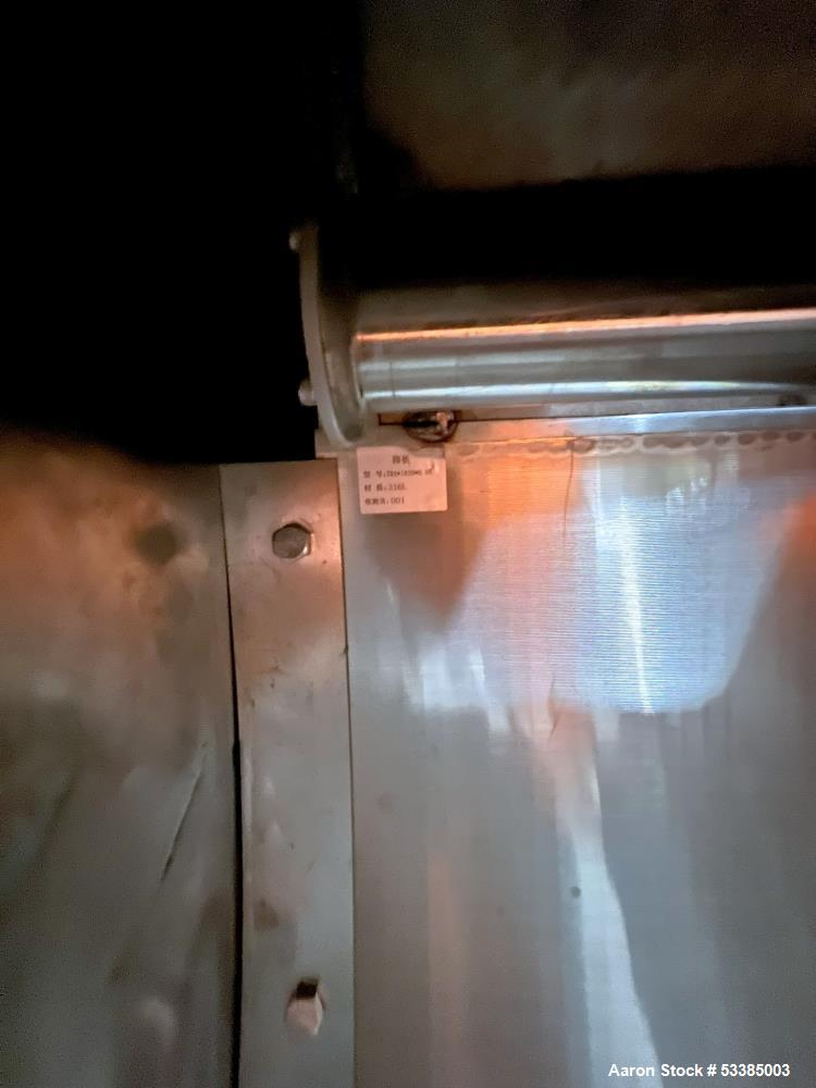 Unused Stainless Steel S-1 Arc Filter Screen for Wet End Equipment – 1.3 m² Filtration