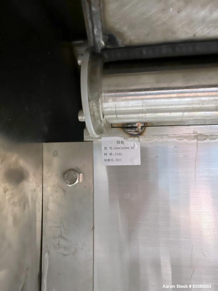 Unused Stainless Steel S-1 Arc Filter Screen for Wet End Equipment – 1.3 m² Filtration