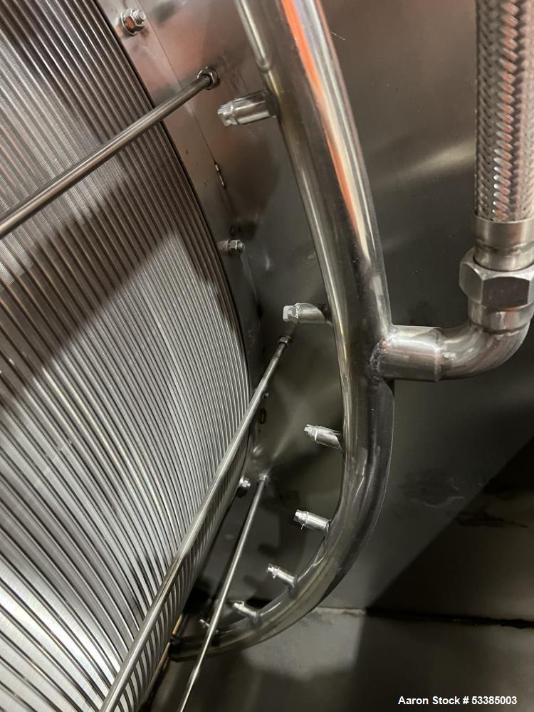 Unused Stainless Steel S-1 Arc Filter Screen for Wet End Equipment – 1.3 m² Filtration