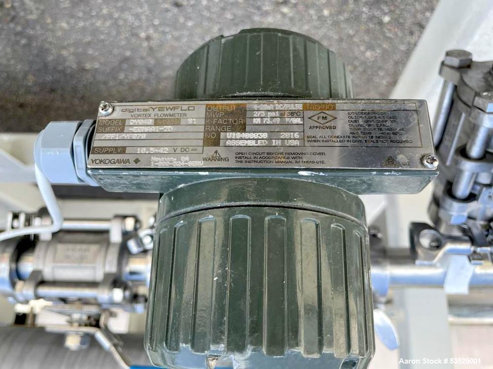 Used Water and Power Technologies Reverse Osmosis–Ultrafiltration System – 100 GPM, Skid Mounted, Built 2014