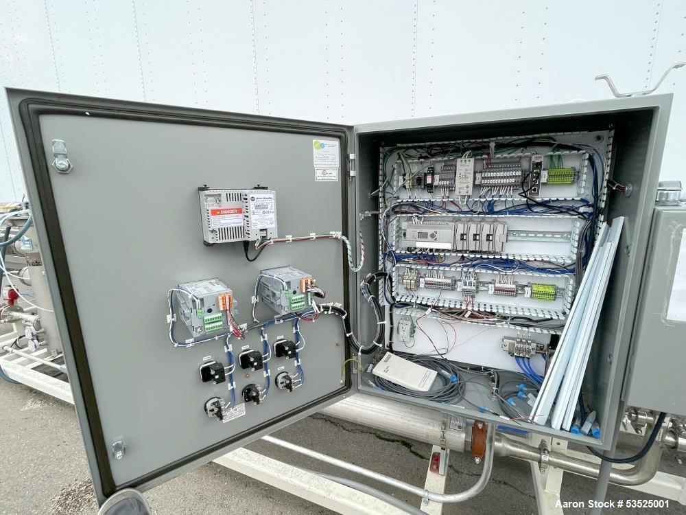 Used Water and Power Technologies Reverse Osmosis–Ultrafiltration System – 100 GPM, Skid Mounted, Built 2014
