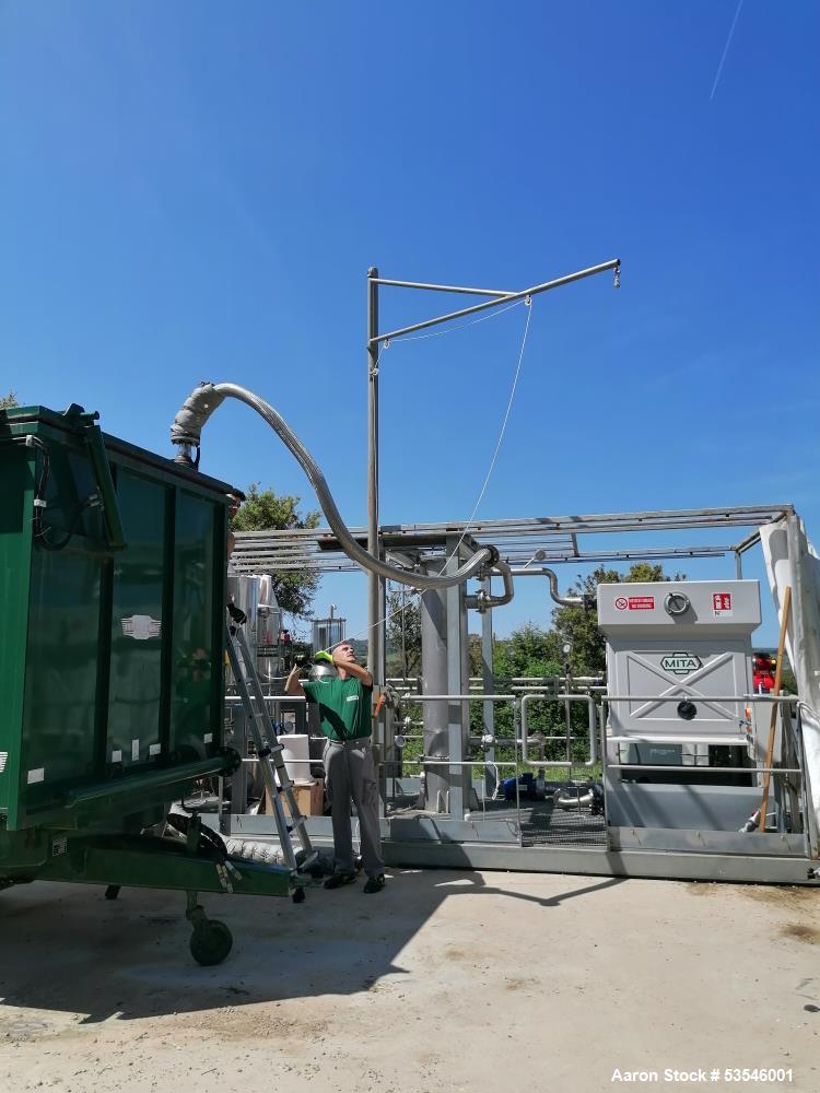 Used Essential Oils Distillation System – Cital Skid with Teconositer Steam Generator, 200–330 L/hr, Built 2018